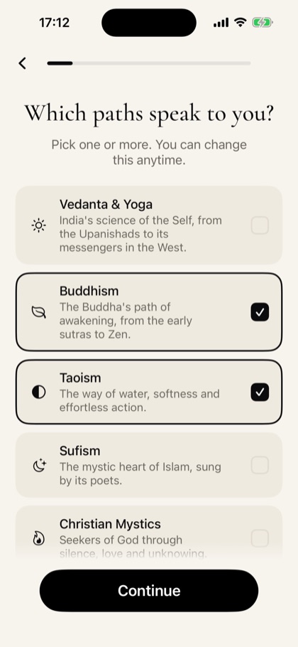 Soulfeed reading paths
